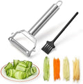 Stainless Steel Peeler Julienne Cutter Slicer for Carrot Potato Melon