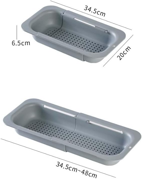 Expandable Over Sink Strainer for Kitchen Sink, Adjustable Sink Colander Basket - Image 8