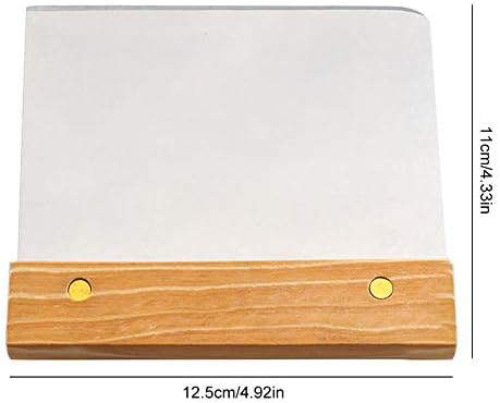 Pastry Cutter Scraper Dough Scraper Stainless Steel Bench Scraper