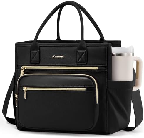 LOVEVOOK Insulated Lunch Box for Women,Large Adult Lunch Cooler Bag