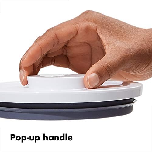 OXO Good Grips Mini Round POP Canisters - 3 Piece Set, 0.6 Qt