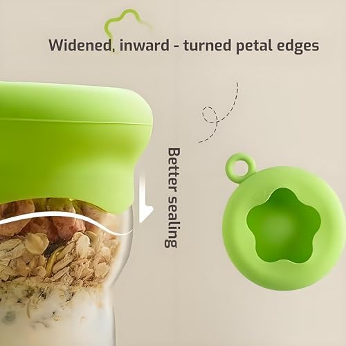 Stretchy Silicone Container Lids, 6-Piece