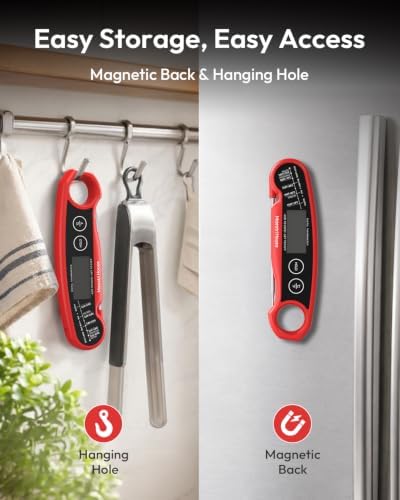Maestri House 1-Second Rechargeable Meat Thermometer