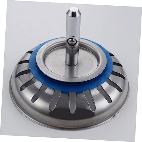 Stainless Steel Sink Strainer Cover 2pcs Reusable Filter for Drains