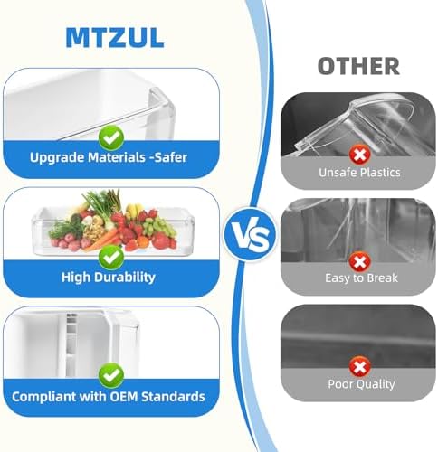 DA97-06175F Refrigerator Door Bin Compatible with Kenmore Samsung