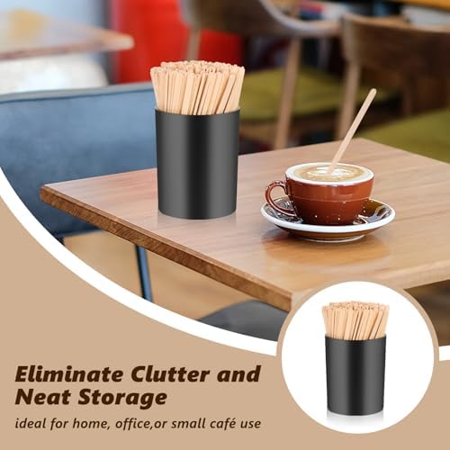 200 PCS Coffee Stirrer and Holder Set Wooden Coffee Stir Sticks