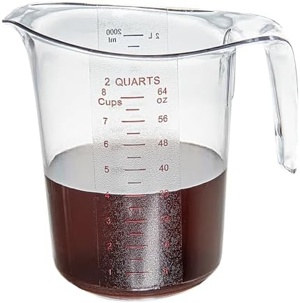 Restaurantware Plastic Measuring Cup - Chef 101 Measuring Jug with