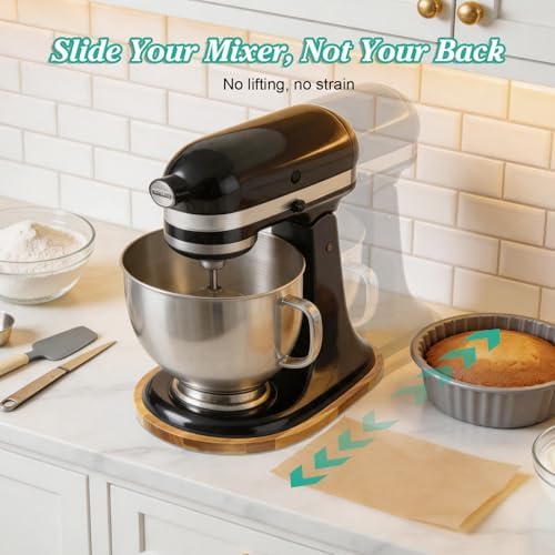 OUTNILI Mixer Slider Mat for KitchenAid 5-8 Qt Bowl-Lift