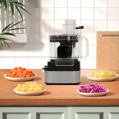 5-in-1 Electric Vegetable Chopper, 600W, 110V