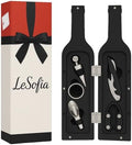 Wine Opener Gift Set - Wine Bottle Accessory Kit Corkscrew Opener