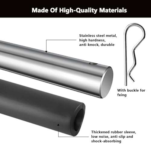 AIZYR Rubber Knock Box Bar Replacement Stainless Steel Knock Bar