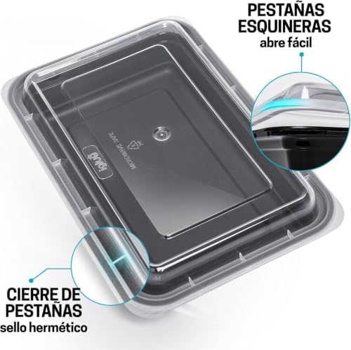 Igluu Meal Prep Containers Reusable (20 Pack) 1 Compartment – 28oz