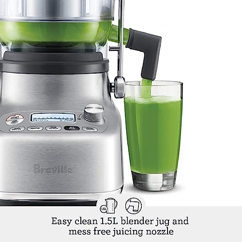 Breville 3X Bluicer Pro Blender and Juicer, Stainless Steel