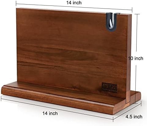 HOSHANHO Double-Sided Magnetic Knife Holder, 14 x 10"