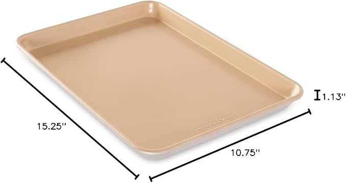 Nordic Ware Naturals Aluminum NonStick Jelly Roll Baking Sheet - Image 9