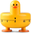 Cooking Timer Cute Duck Kitchen Timer 60 Minute Wind Up Mechanical Rotating by YEEKIDAIJ