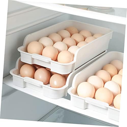 UKCOCO Multi-Function Egg Organizer Lid Thickened Egg Drawer for