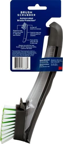 Scotch-Brite Soap Control Dishwand Brush, Pack of 4