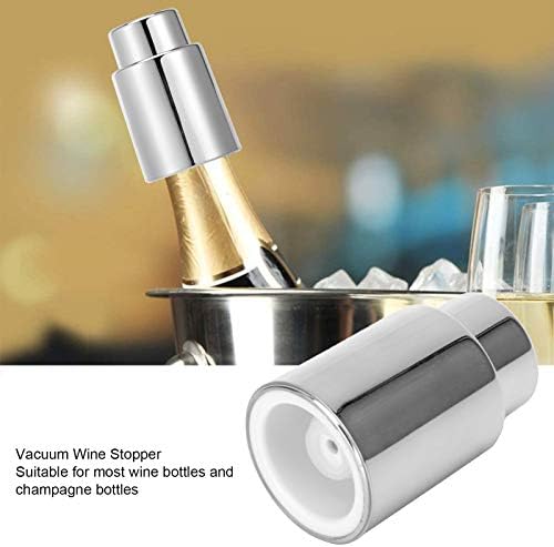 Champagne Sealer Stopper, Red Wine Bottle Stoppers, Stainless Steel