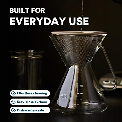 ovalware Pour Over Coffee Maker Set, 17oz