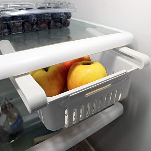 Fenzer Adjustable Drawer for Fridge Kitchen Organizer Adjustable