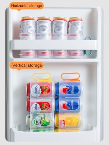 Portable Soda Can Organizer, 3-Pack, Yellow