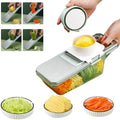ANAM Mandoline Slicer and Vegetable Cutter, 6-in-1, Container