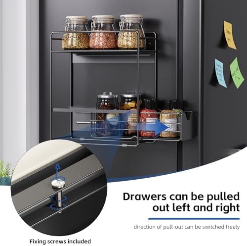 2 Tier Magnetic Shelves for Washing Machine