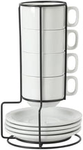 Gibson Home Gracious Dining 7-Ounce Cappuccino Cups Set of 4