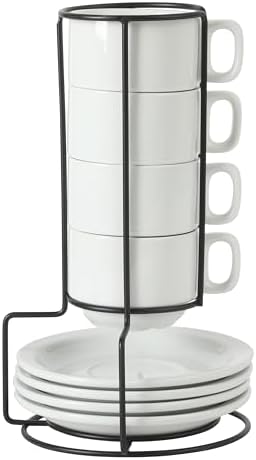 Gibson Home Gracious Dining 7-Ounce Cappuccino Cups Set of 4