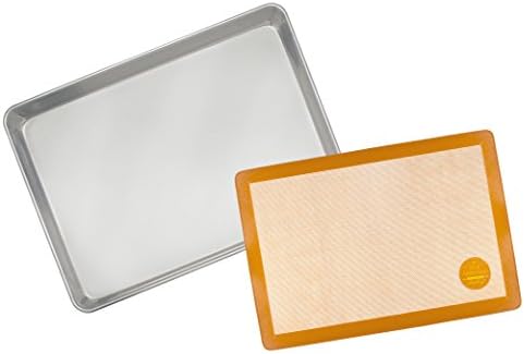 Mrs. Anderson’s Baking Silicone Half-Size Mat and Sheet Pan Set