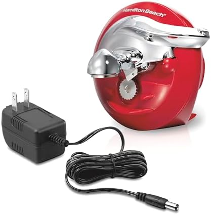 Hamilton Beach Walk 'n Cut Electric Can Opener for Kitchen, Use On Any