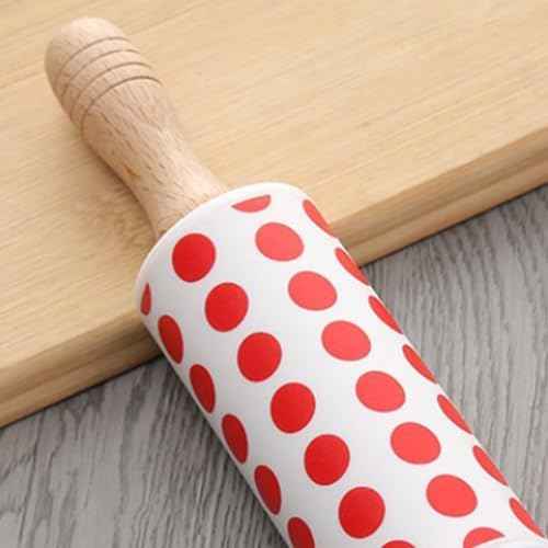 2pcs Silicone Rolling Pin for Dough, Nonstick Baking Roller