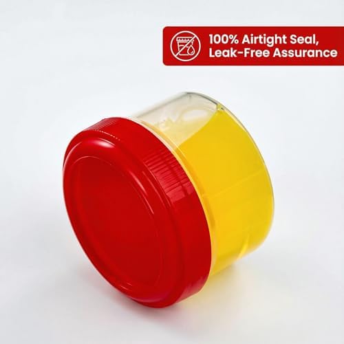 Elsjoy 30 Pack Condiment Container with Lid, 1.18 Oz Salad Dressing