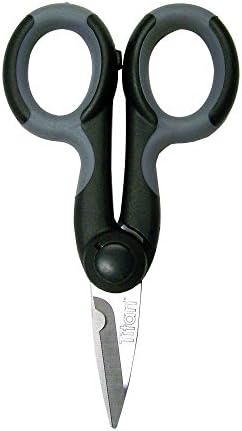 TitanTM Heavy-Duty Multipurpose Scissors, Power Notch, Black/Grey