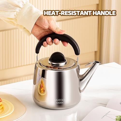 4 Quart Stainless Steel Whistling Tea Kettle