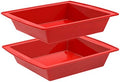 SILIVO 2 Pack 8 inch Cake Pans, 8x8 Nonstick Baking Pan