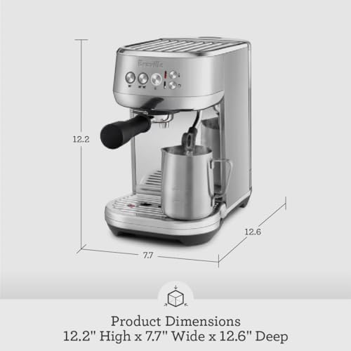Breville Bambino Plus Espresso Machine, Brushed Stainless Steel