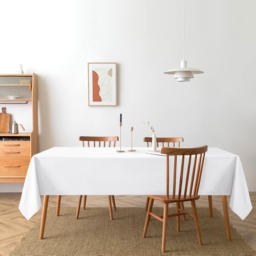 DWCN Rectangle Tablecloth - 54 x 80 Inch - Waterproof Stain and