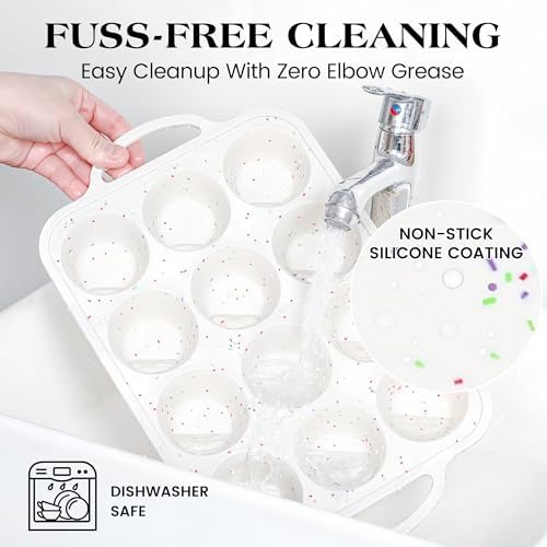 2 Pcs Muffin Pans + 2 Pcs Mini Brownie Pans