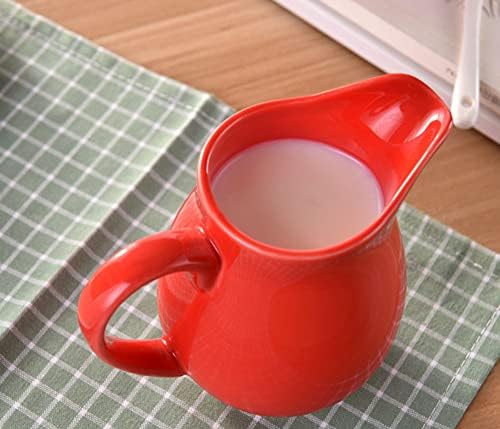 Colorful Ceramic Milk Jug Sugar Bowl, Coffee Serving Set, Creamer