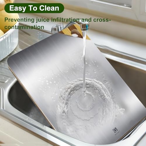Cutting Board, Titanium Cutting Board for Kitchen, Pure Titanium and