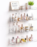 upsimples 4 Pcs 15" Acrylic Wall Shelves