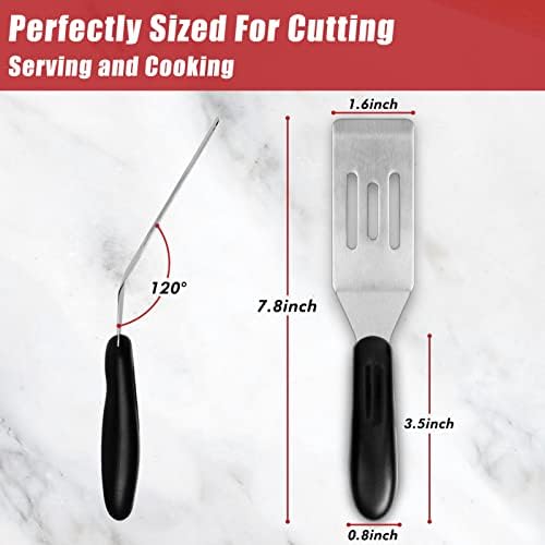 1 X Professional Mini Serving Spatula #2622, Stainless Steel Cutter
