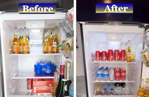 AMLLLC Drink Organizer for Fridge, 25 Cans