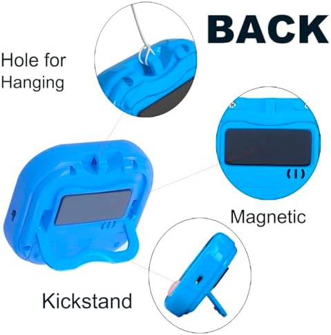 BESTWYA Digital Kitchen Timers, 6, 6 Colors