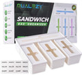 Storage Bag Organizer for Kitchen- Baggie Drawer Organizer & Plastic