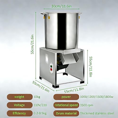 Commercial Food Processor, 1800W, 120Kg/h Capacity