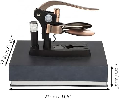 Wine Opener – Durable Bottle Opener with Corkscrew – Manual Wine