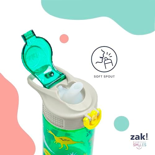 Zak Designs Sanrio Hello Kitty Sage 16oz Leak-Proof Straw Kids Water
